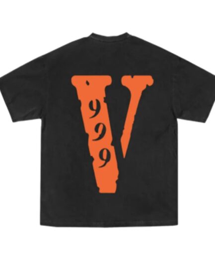 Juice WRLD X VLONE 999 V Logo T-Shirt black
