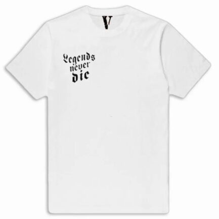 Juice Wrld X Vlone Legends Never Die T-Shirt white