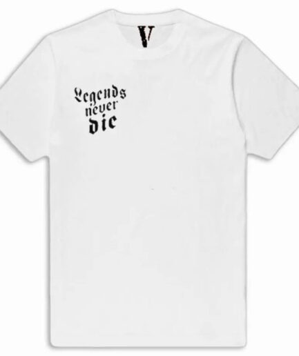 Juice Wrld X Vlone Legends Never Die T-Shirt white