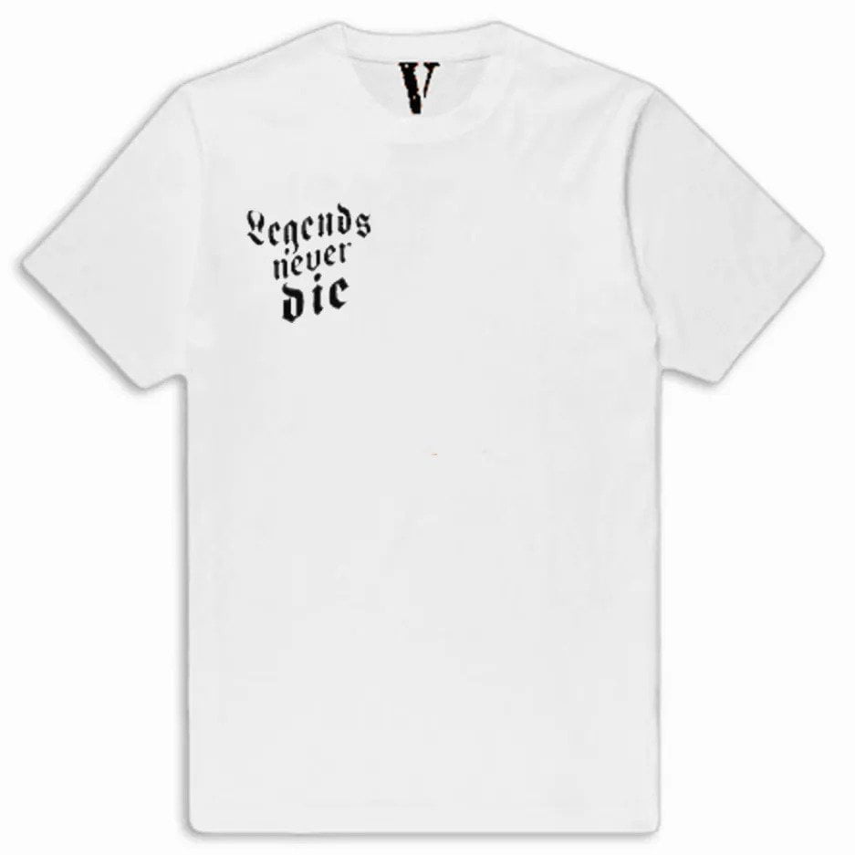 Vlone x Juice WRLD Legends Never Die T-Shirt 'White' - GBNY