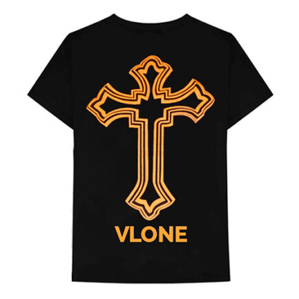 Vlone-x-Tupac-Powamekka-Cafe-Black-T-Shirt-Back