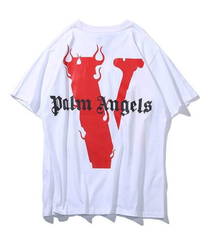 Vlone X Palm Angels T-shirt- White Back