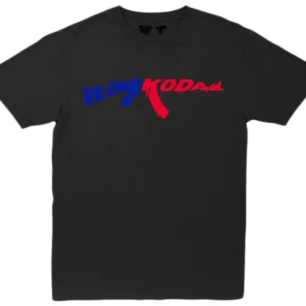 Kodak-Black-x-Vlone-47-Black-T-Shirt-Front