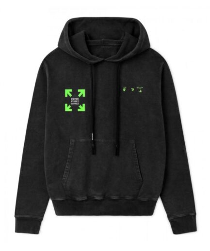 Off-White-Dover-Street-Market-Covered-in-Green-Fluro-Hues-Hoodie-Black-Front-600x744