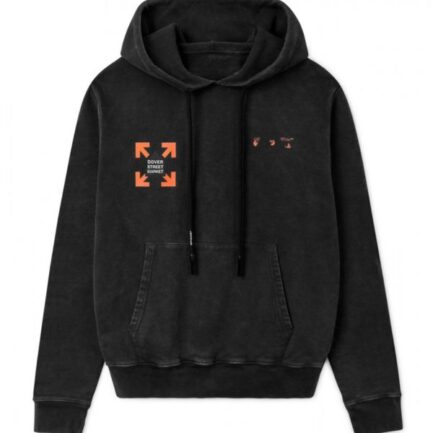 Off-White-Dover-Street-Market-Covered-in-Orange-Fluro-Hues-Hoodie-Black-Front-600x744