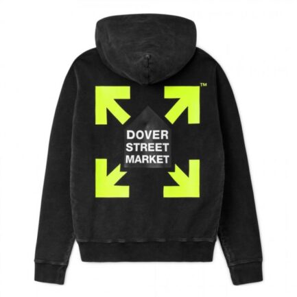 Off-White-Dover-Street-Market-Covered-in-Yellow-Fluro-Hues-Hoodie-Black-Back-600x744