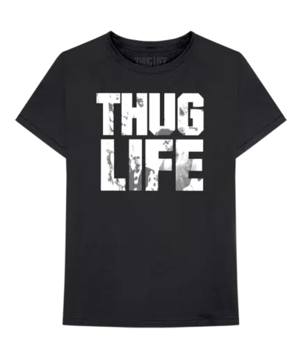 Vlone-x-Tupac-Thug-Life-Album-Art-Black-T-Shirt-Front