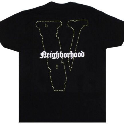 Vlone-x-Neighborhood-Skull-Black-T-Shirt