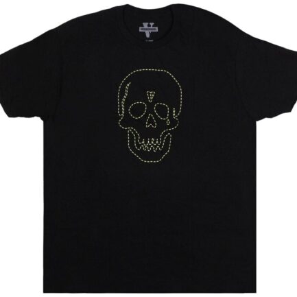 Vlone-x-Neighborhood-Skull-Black-T-Shirt-front