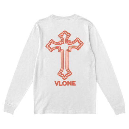Vlone x Tupac Cross Sweatshirt – White