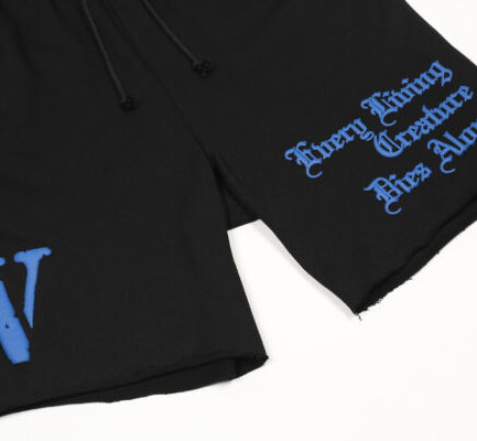 Vlone Blue Shorts For Men 1