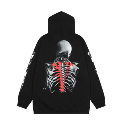 Vlone Never Broke Again Bones Hoodies