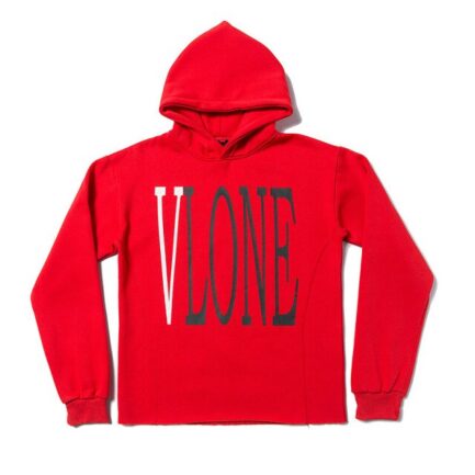 Vlone Red Hoodie