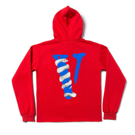 Vlone Red Hoodies
