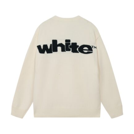 Off-white Logo Intarsia Jumper vlone