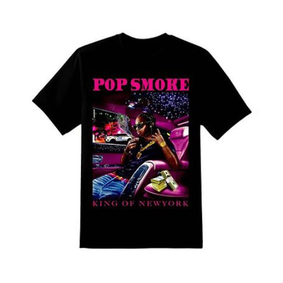 VLONE-X-POP-SMOKE-KING-OF-NY-T-SHIRT-front