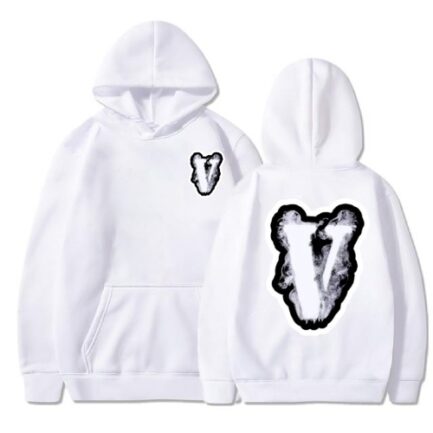 Vlone Smoke Fashion Lightweight Hoodie White