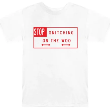 Vlone x Pop Smoke Stop Snitching T-Shirts