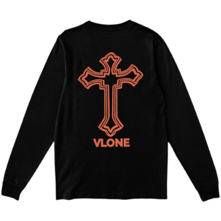 Vlone x Tupac Cross Sweatshirt Black