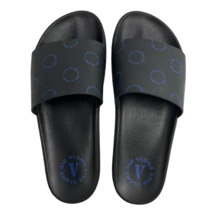 Black Live or Die Vlone Slides