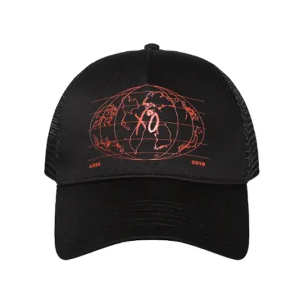 Black-The-Weeknd-XO-Asia-Tour-Trucker-Hat-Real-Vlone