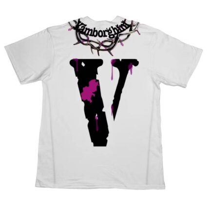 Vlone Yams Day Jesus Piece T-shirt White Back
