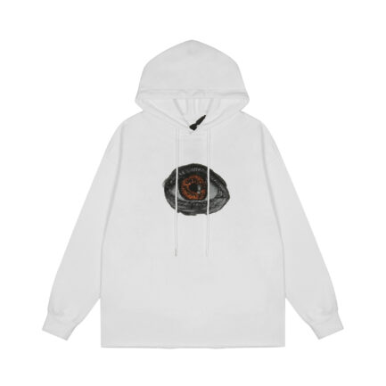 One Eye Snake Vlone Hoodie Black